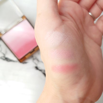 オーラティック ブラッシュ/excel/パウダーチークを使ったクチコミ(3枚目)