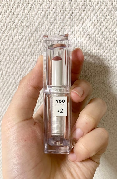 38℃/99℉ LIPSTICK  ＜YOU＞ +2　SMOKY-RED/UZU BY FLOWFUSHI/口紅を使ったクチコミ（1枚目）