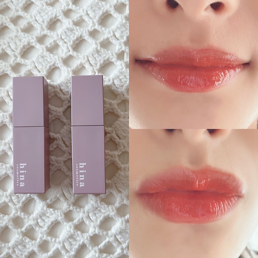 チュルンリップティント/hina cosmetics/リップティントを使ったクチコミ（1枚目）