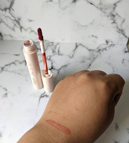 ジューシーリップティント/キャンメイク/口紅を使ったクチコミ(4枚目)