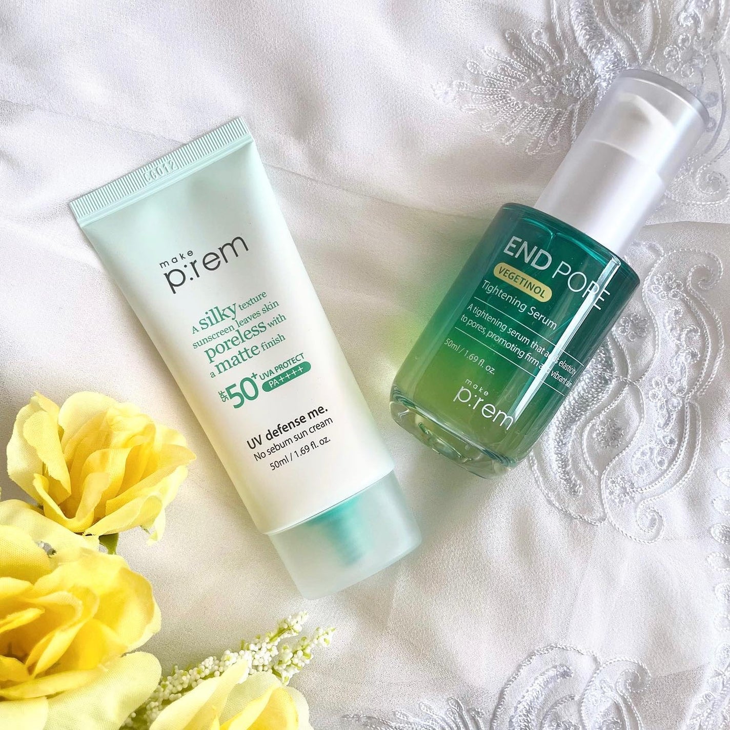 UVディフェンスミー ノーセバムサンクリーム/make prem/日焼け止めクリームを使ったクチコミ(1枚目)