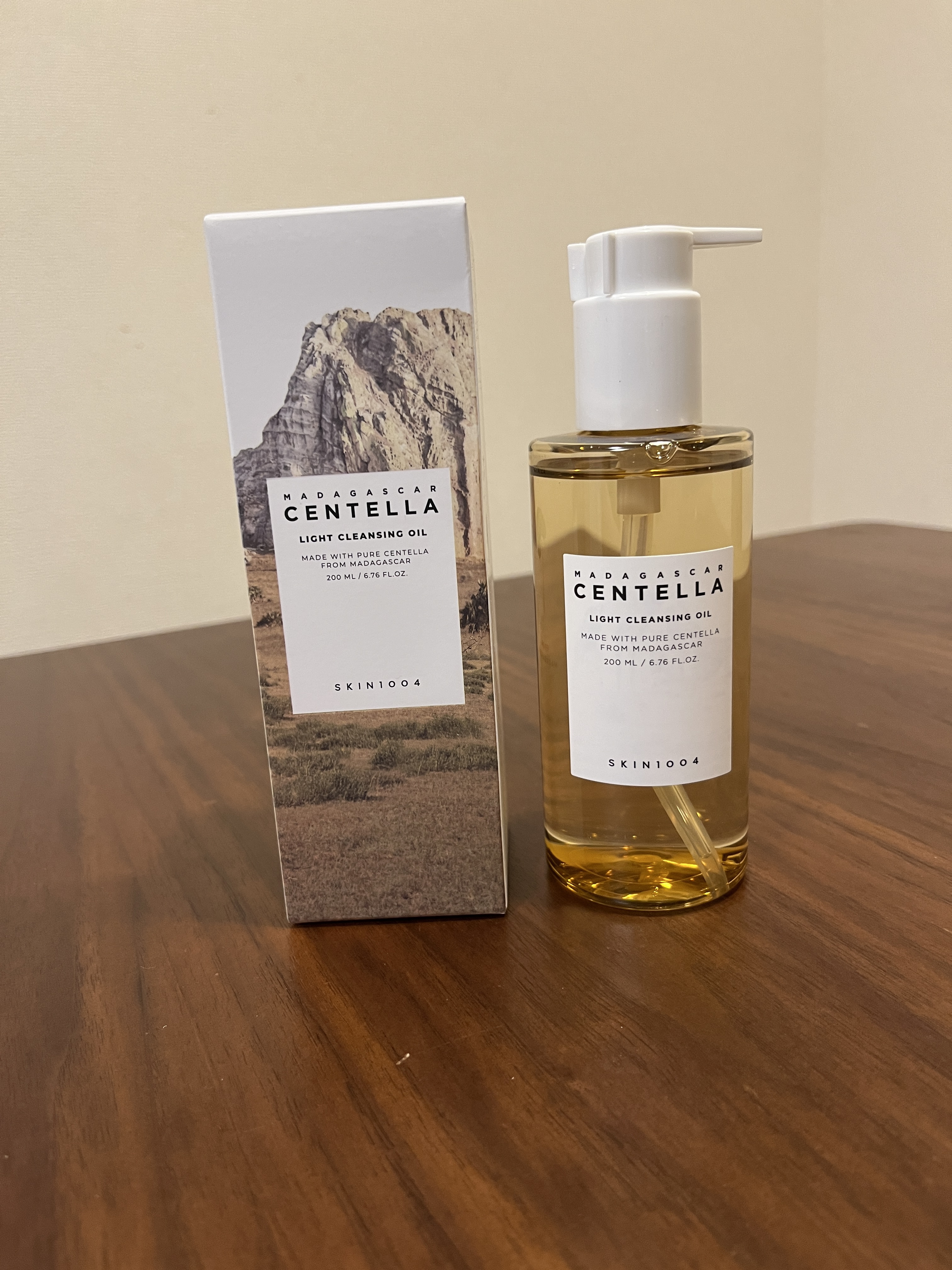 センテラ ライトクレンジングオイル/SKIN1004/オイルクレンジングを使ったクチコミ（1枚目）