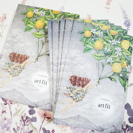 FIT YOUR SKIN マスクパックLiftingのクチコミ「アートフィットリフティングマスクを使ってみた✨
1箱5枚入りのシートマスク!
パッケージイラ.....」(1枚目)