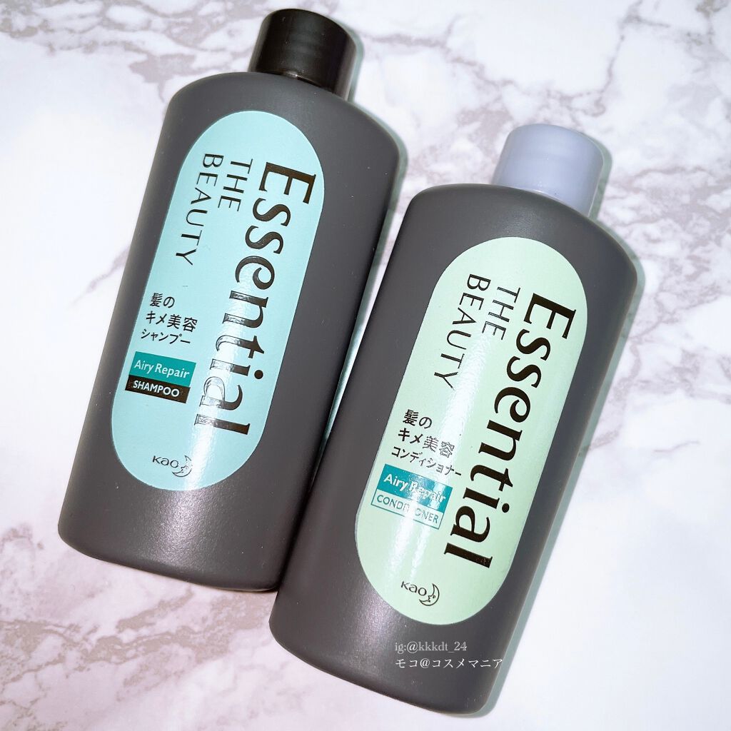 THE BEAUTY 髪のキメ美容シャンプー／コンディショナー＜エアリーリペア＞	 シャンプー/エッセンシャル/シャンプー・コンディショナーを使ったクチコミ（2枚目）
