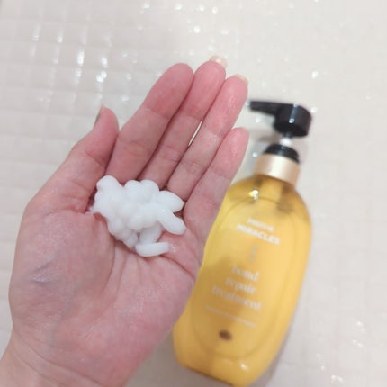 ボンドリペアシリーズ モイスチャー&パワーリペア シャンプー&トリートメント/パンテーン/市販シャンプーを使ったクチコミ(5枚目)