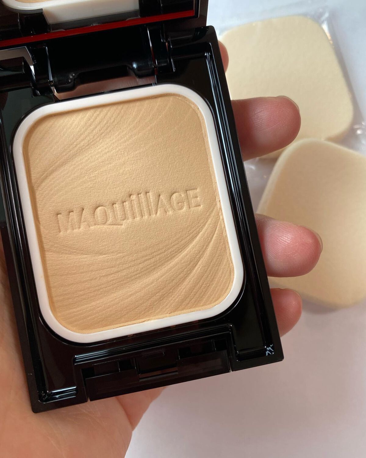 ドラマティックパウダリー EX/マキアージュ/パウダーファンデーションを使ったクチコミ(3枚目)