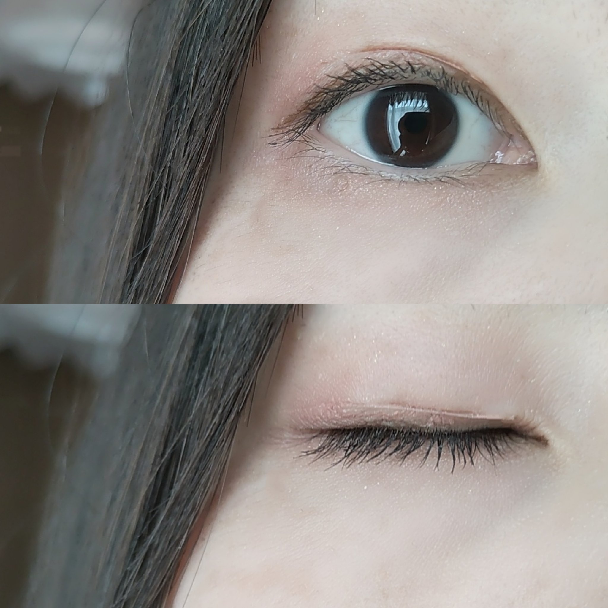 スキルレスライナー/LUMIURGLAS/リキッドアイライナーを使ったクチコミ（3枚目）