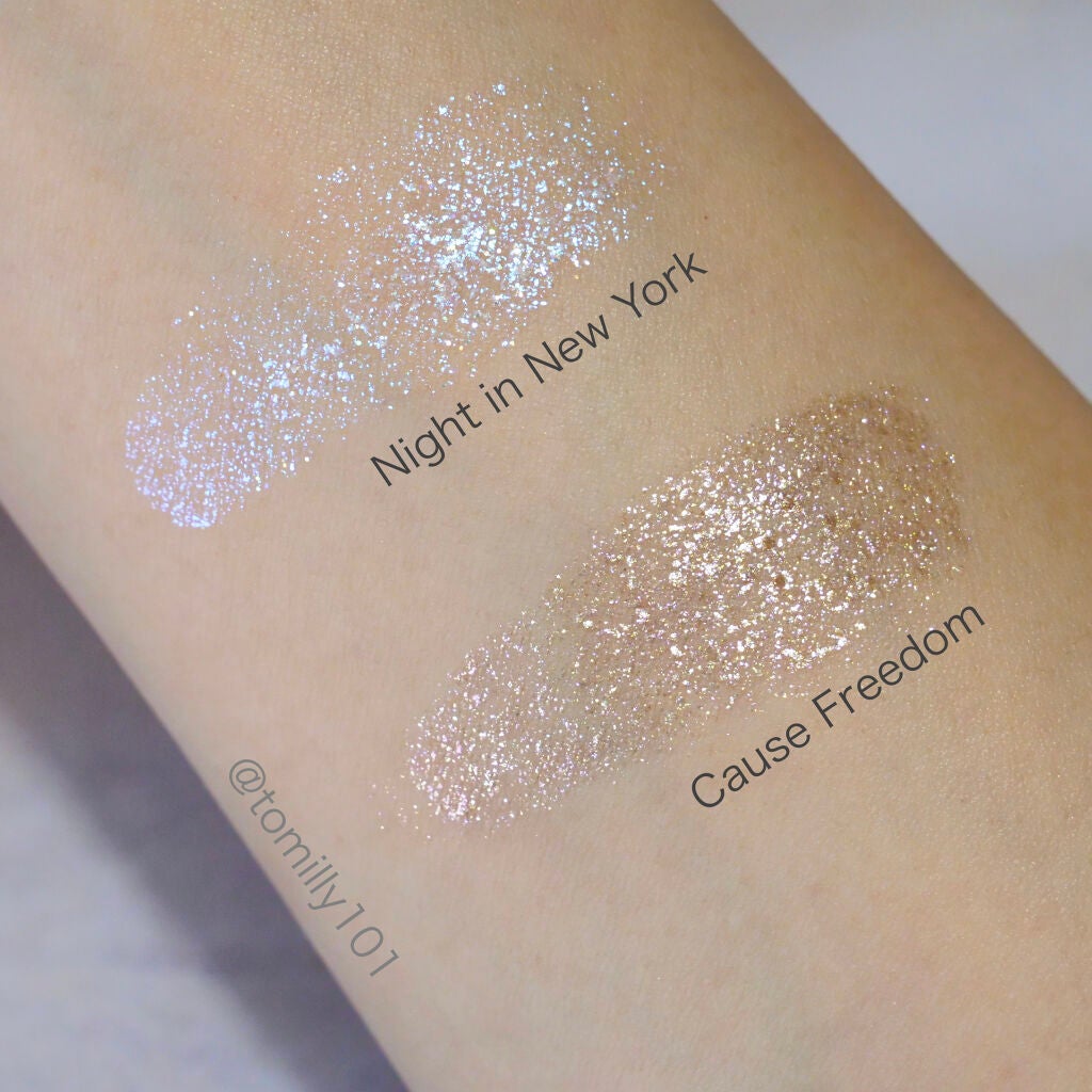 ザ リキッド アイシャドウ ウルトラスパークル/ADDICTION/リキッドアイシャドウを使ったクチコミ(5枚目)