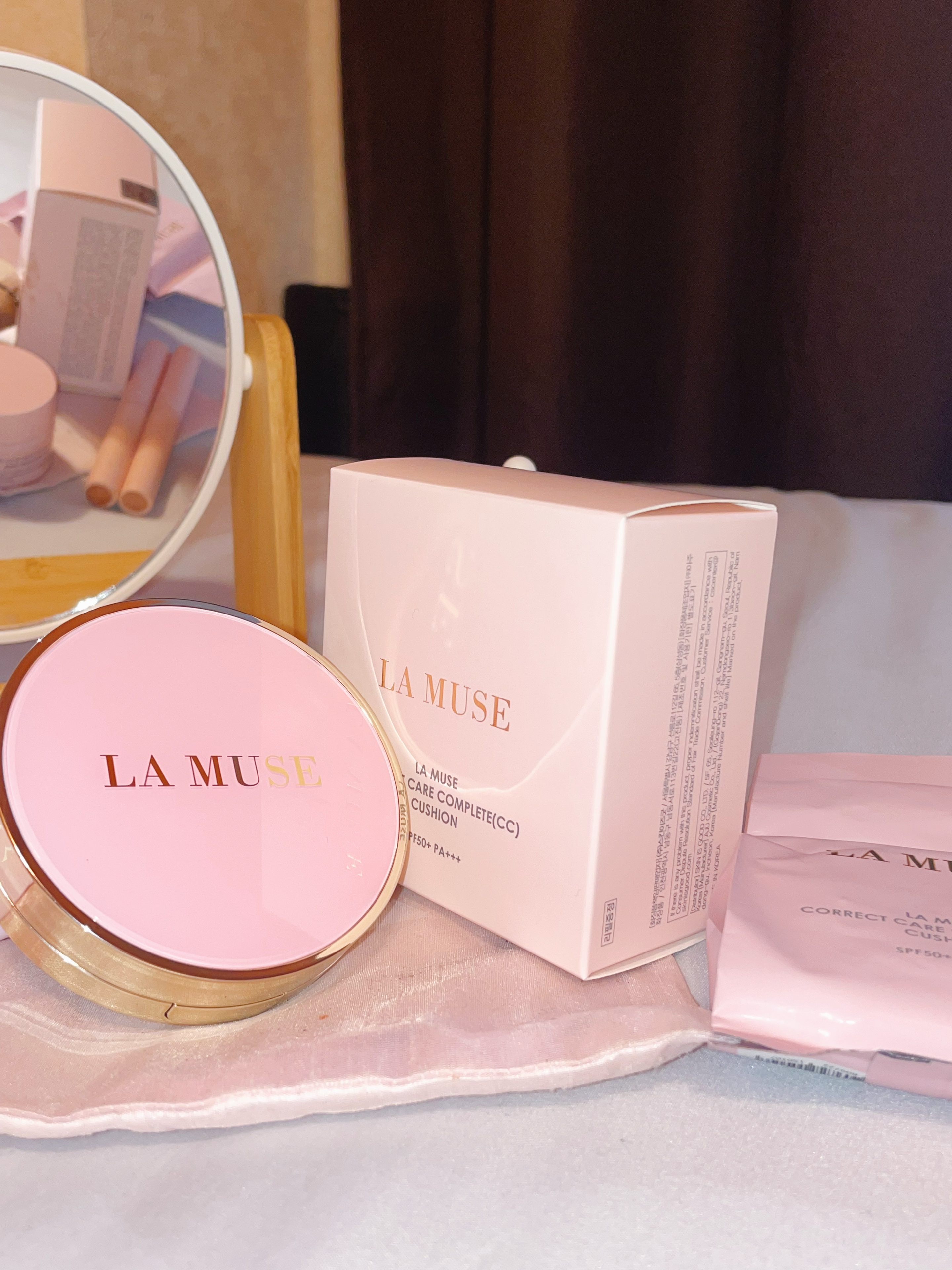 CORRECT CARE COMPLETE CC CUSHION/ラミューズ/クッションファンデーションを使ったクチコミ（3枚目）