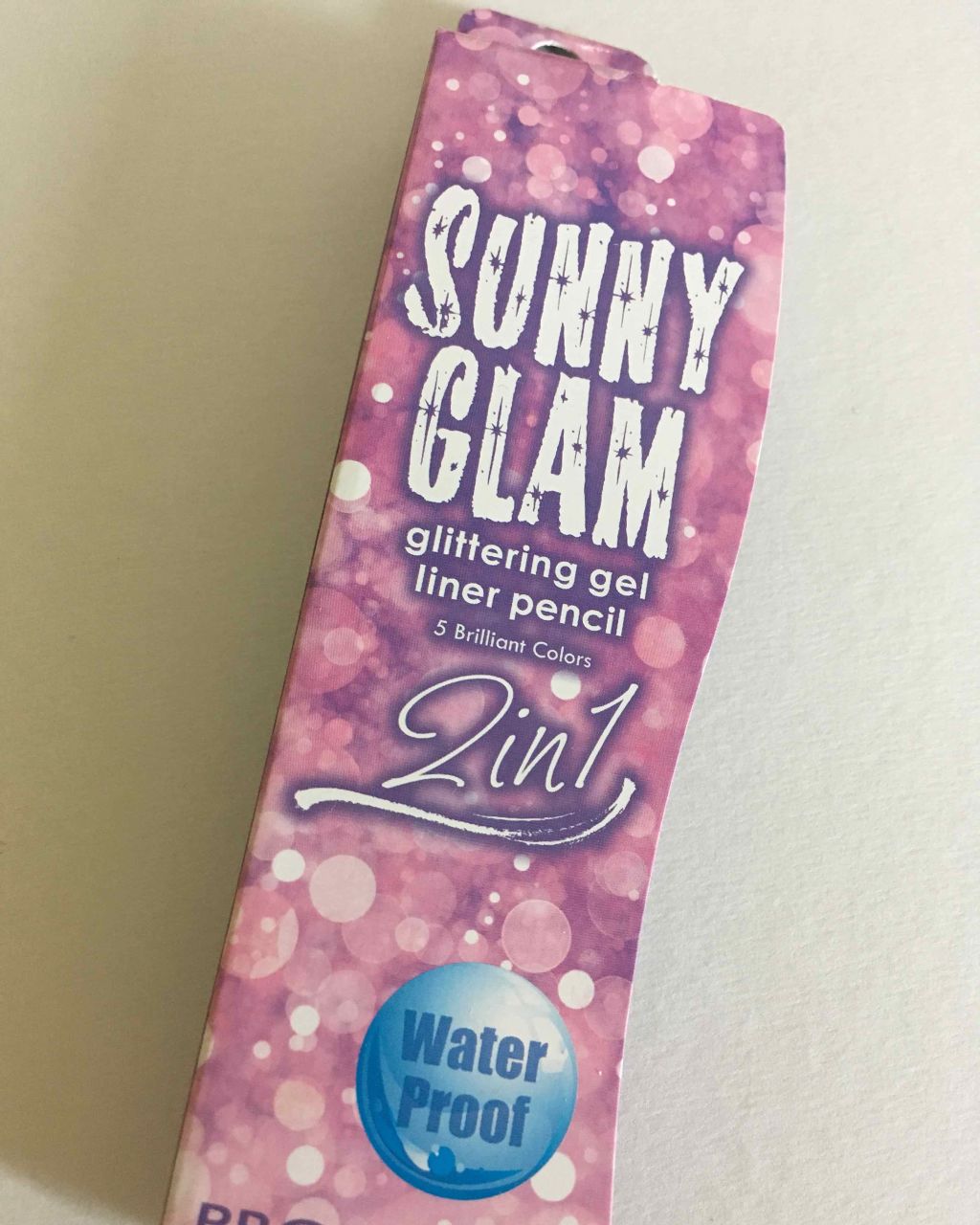 サニーグラムグリッタリングジェルライナーペンシル/プロランス/ジェルアイライナーを使ったクチコミ(2枚目)