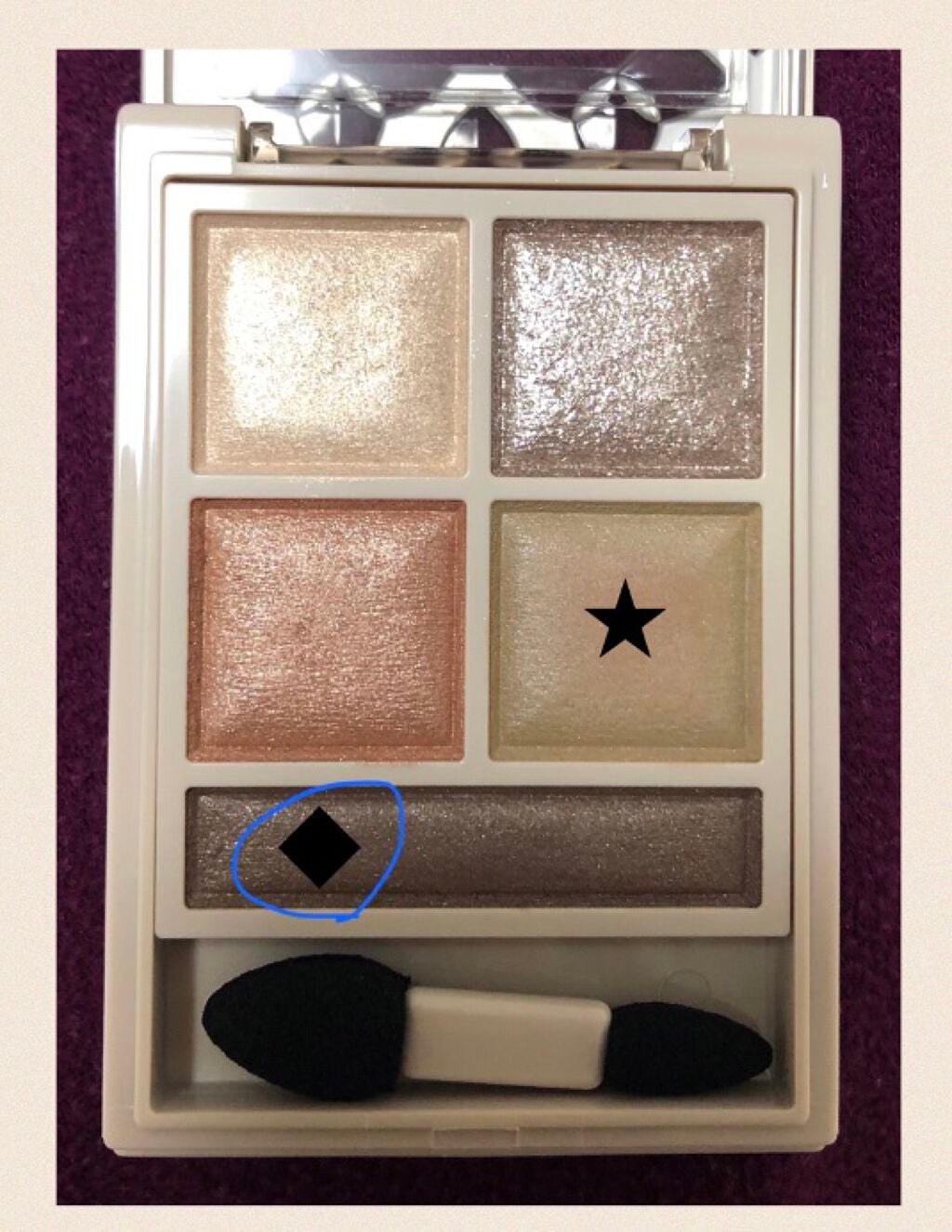 パノラマデザイン アイパレット/Visée/アイシャドウパレットを使ったクチコミ(2枚目)