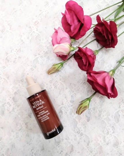 黒にんじんビタAレチノール弾力アンプル/goodal/美容液を使ったクチコミ(2枚目)