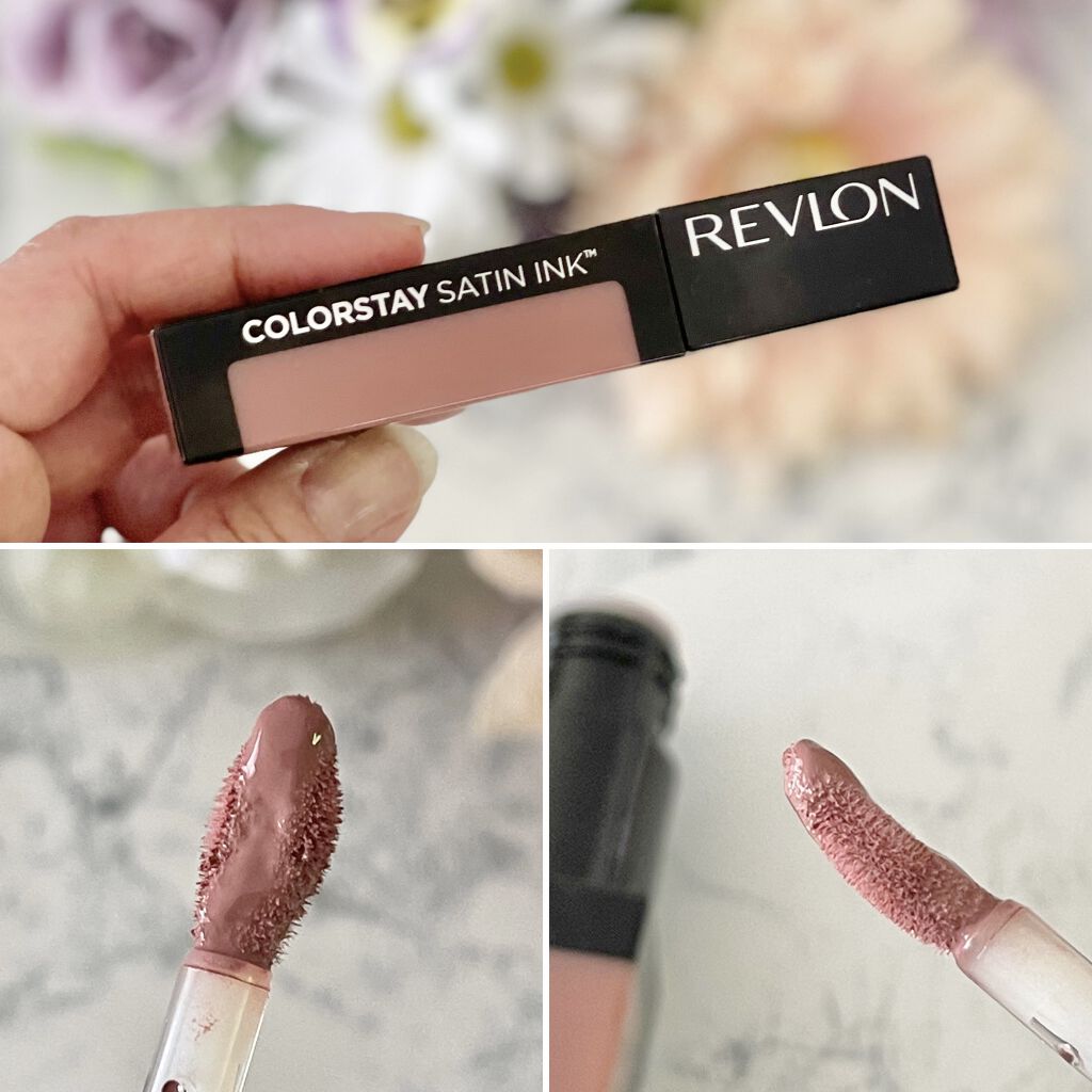 カラーステイ サテン インク/REVLON/口紅を使ったクチコミ（2枚目）