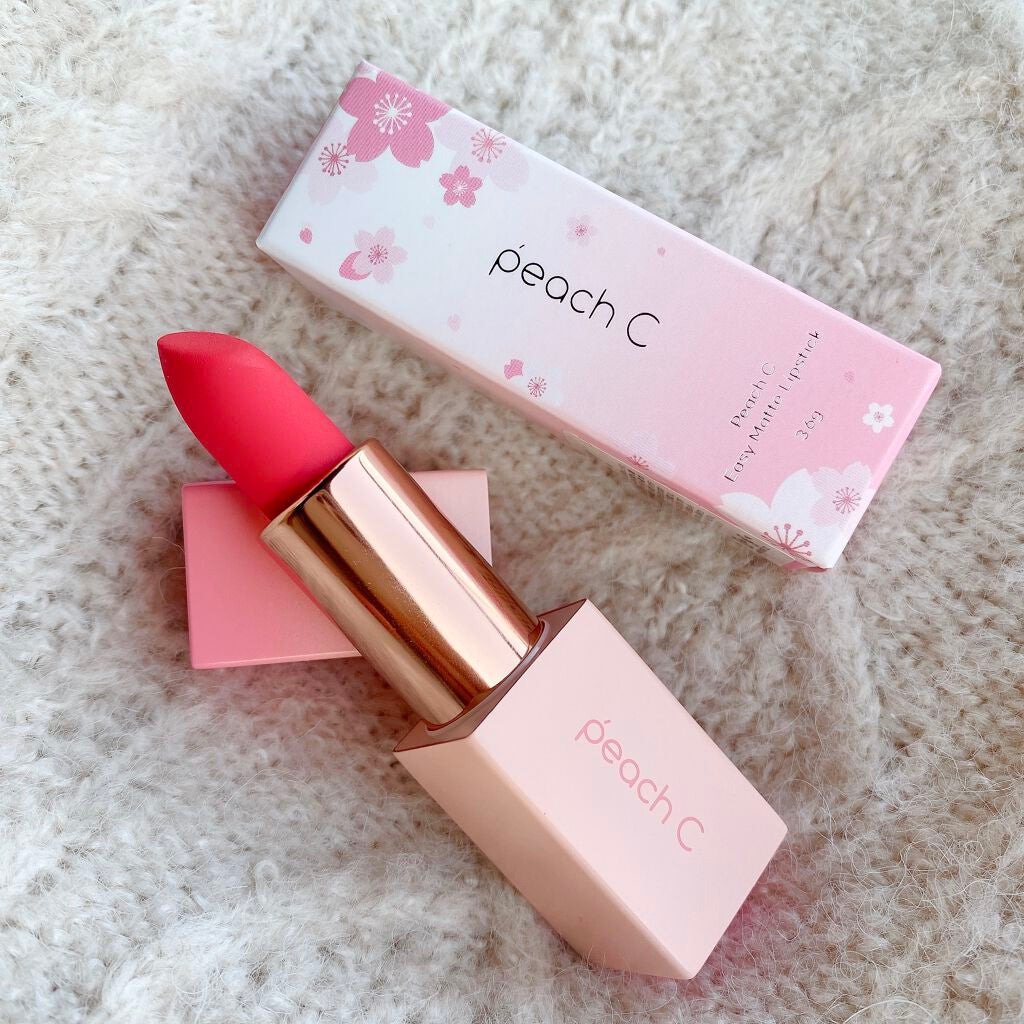Easy Matte Lipstick ブロッサムエディション/Peach C/口紅を使ったクチコミ(5枚目)