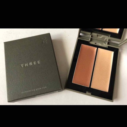 THREE シマリング グロー デュオ/THREE/クリームハイライトを使ったクチコミ(1枚目)