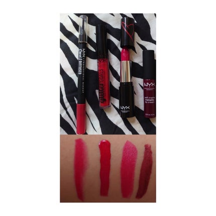 ソフト マット メタリック リップクリーム/NYX Professional Makeup/口紅を使ったクチコミ(1枚目)