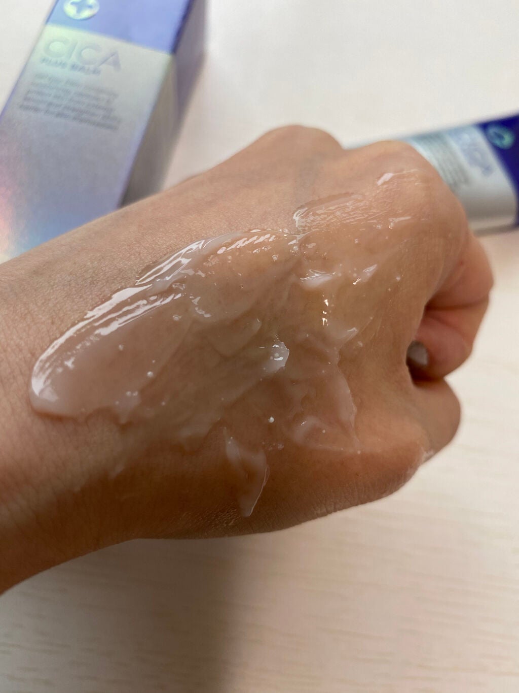 デュイセル シカプラスバーム/DEWYCEL/フェイスクリームを使ったクチコミ(3枚目)