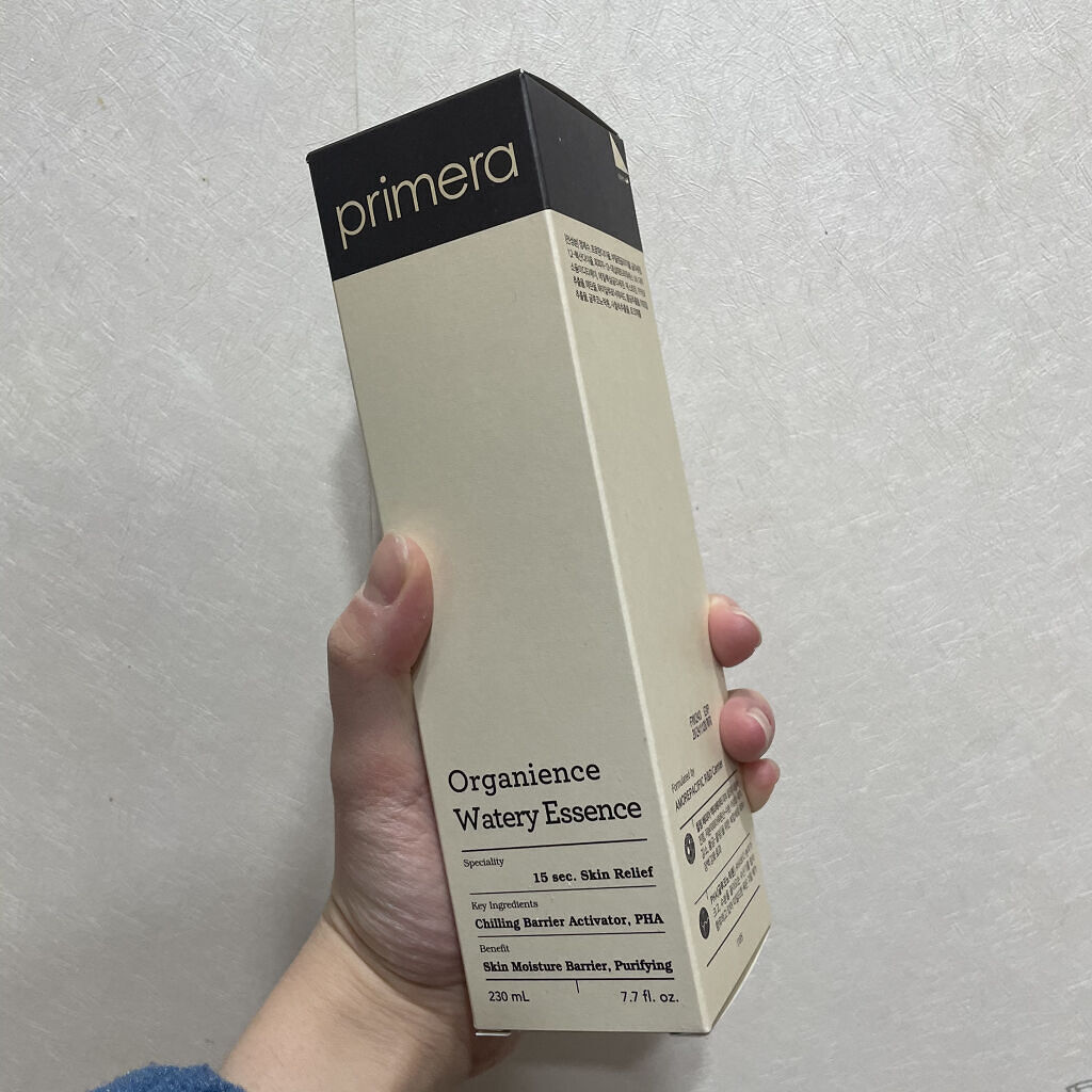 オーガニアンス ウォータリー エッセンス/primera/化粧水を使ったクチコミ（3枚目）