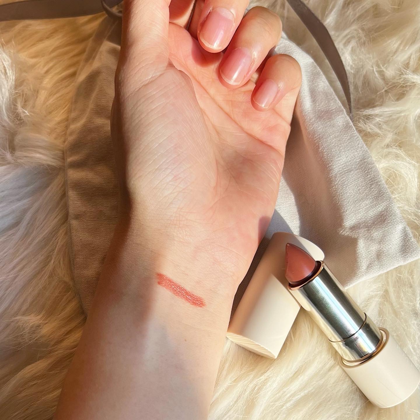 ザ リップカラー 03 ノー デコ/RMK/口紅を使ったクチコミ（2枚目）