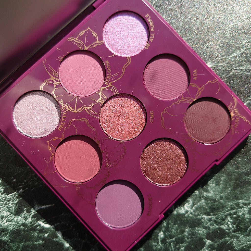 ORCHID you not/ColourPop/アイシャドウパレットを使ったクチコミ(3枚目)