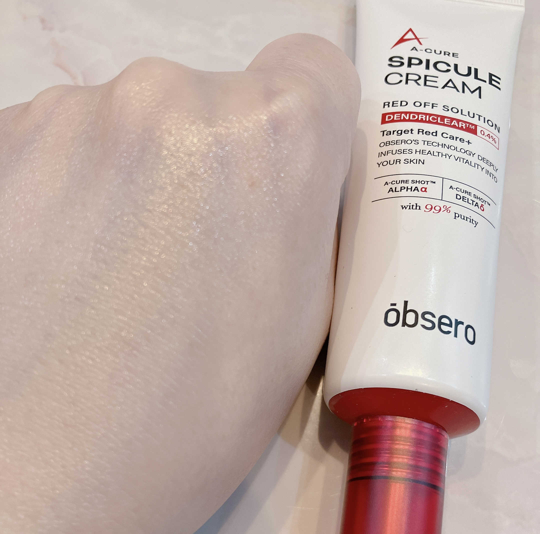 obsero エーキュアスピキュールクリームのクチコミ「obsero
エーキュアスピキュールクリーム
 #提供 

エーキュアスピキュールクリーム 5.....」（2枚目）