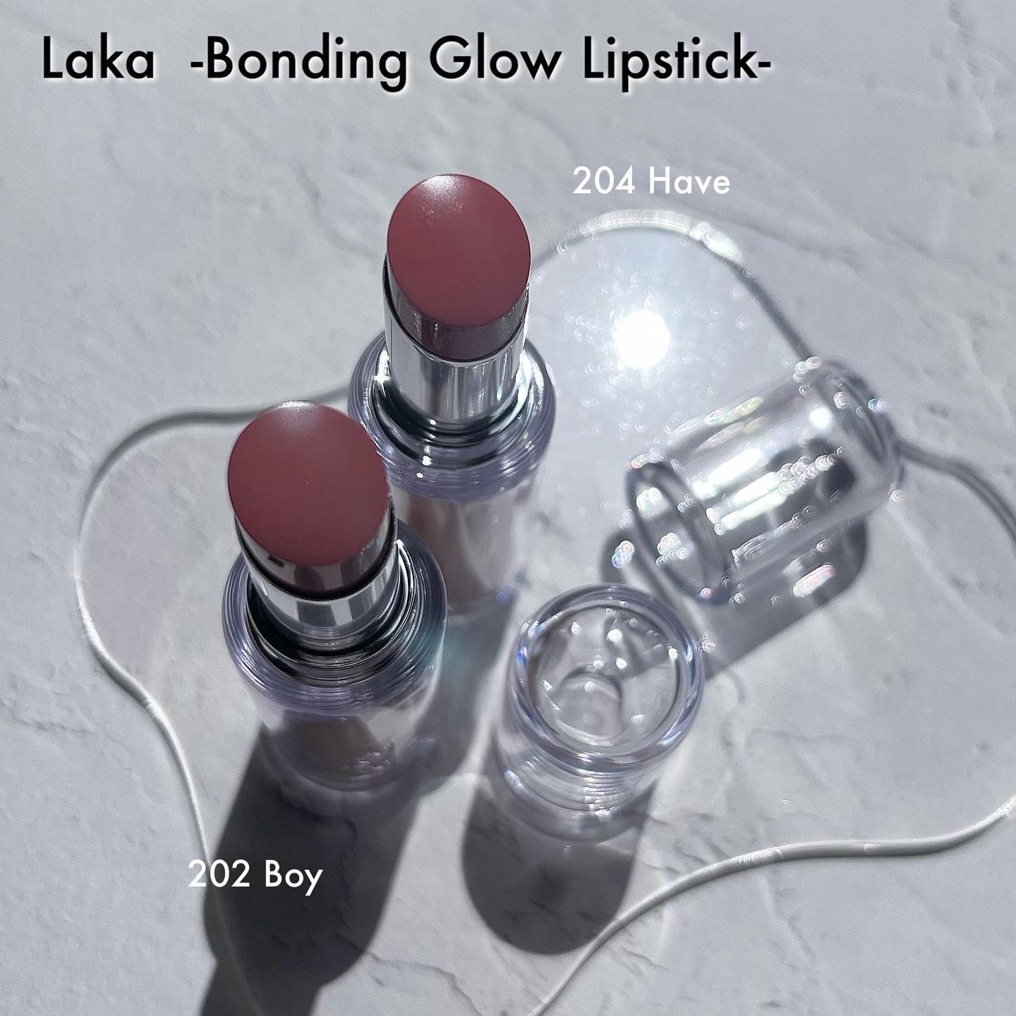 ボンディンググロウリップスティック/Laka/口紅を使ったクチコミ（2枚目）