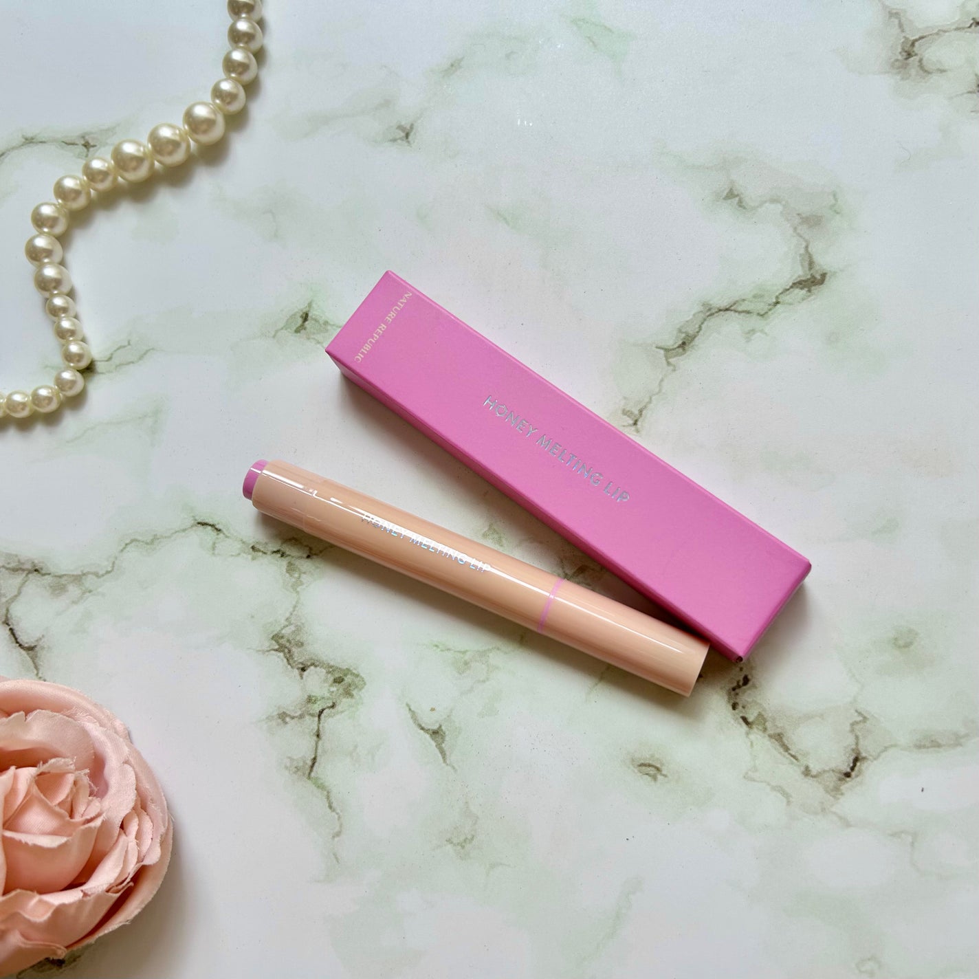 ハニーメルティングリップ/ネイチャーリパブリック/口紅を使ったクチコミ(2枚目)