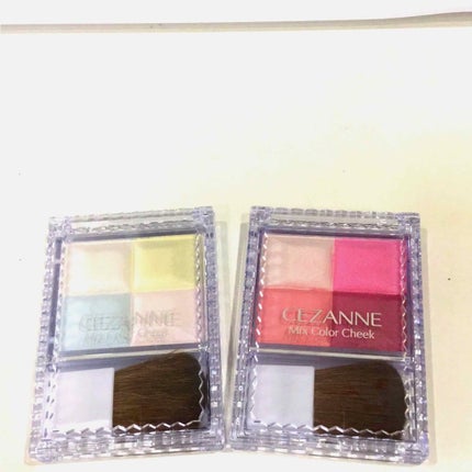 ミックスカラーチーク/CEZANNE/パウダーチークを使ったクチコミ(1枚目)