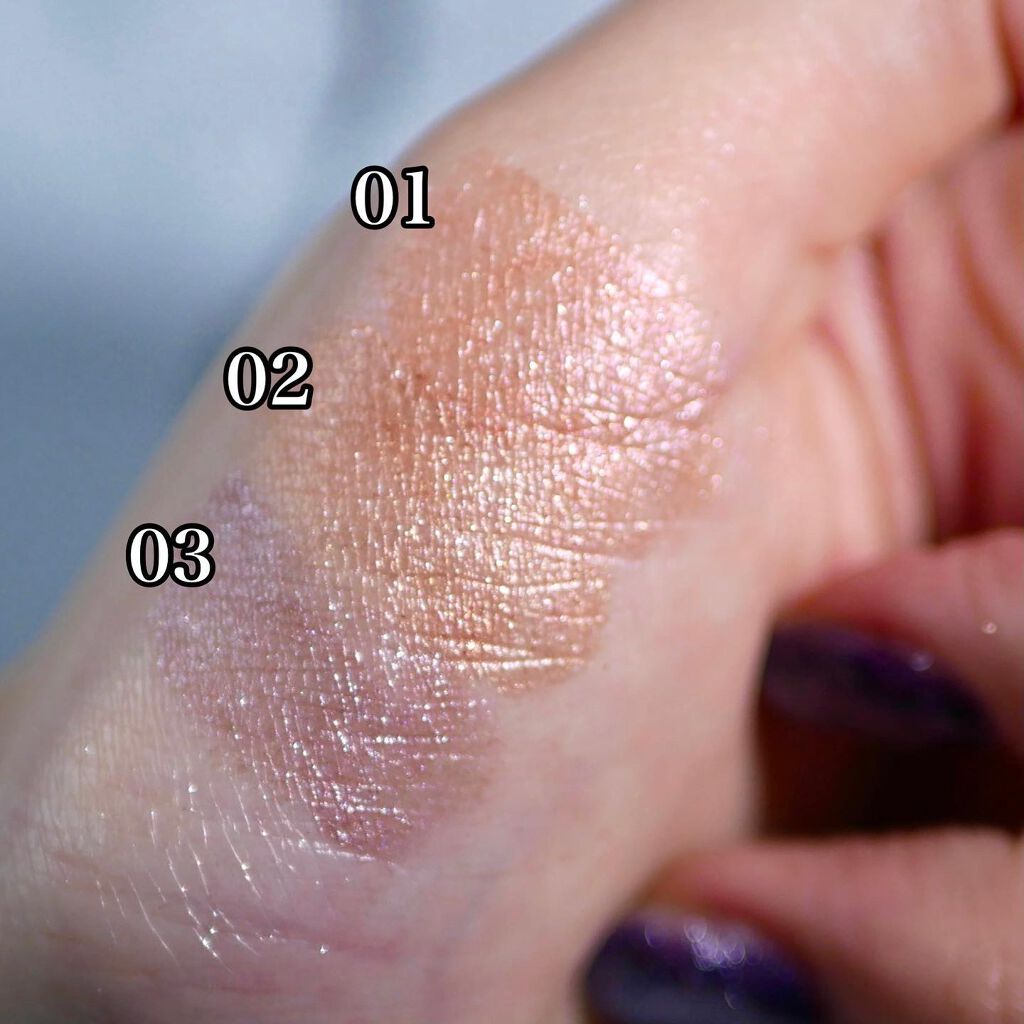 エテュセ アイエディション(リキッドカラー) 02 プリズムベージュ/ettusais/リキッドアイシャドウを使ったクチコミ（3枚目）