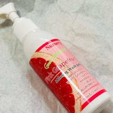 モーニングウォッシュジェリー ピンクグレープフルーツ/Nursery(ナーセリー)/その他洗顔料を使ったクチコミ(4枚目)