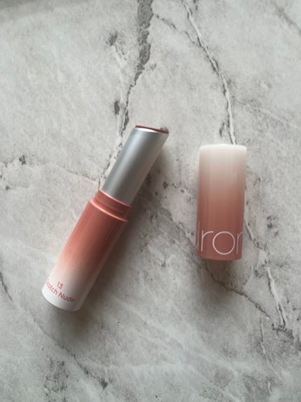 グラスティングメルティングバーム/rom&nd/リップバームを使ったクチコミ(4枚目)