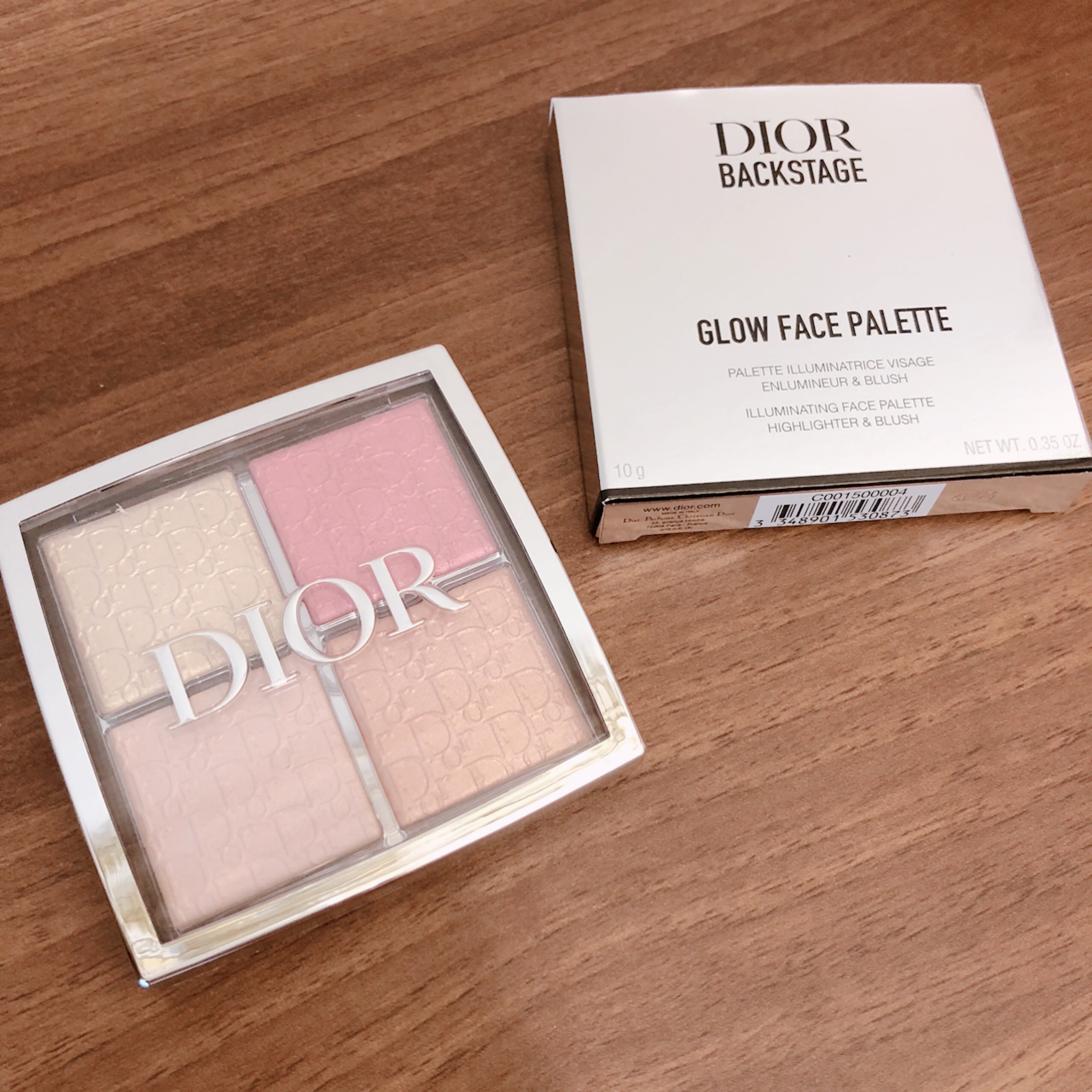 【旧】ディオール バックステージ フェイス グロウ パレット/Dior/ハイライトを使ったクチコミ（1枚目）