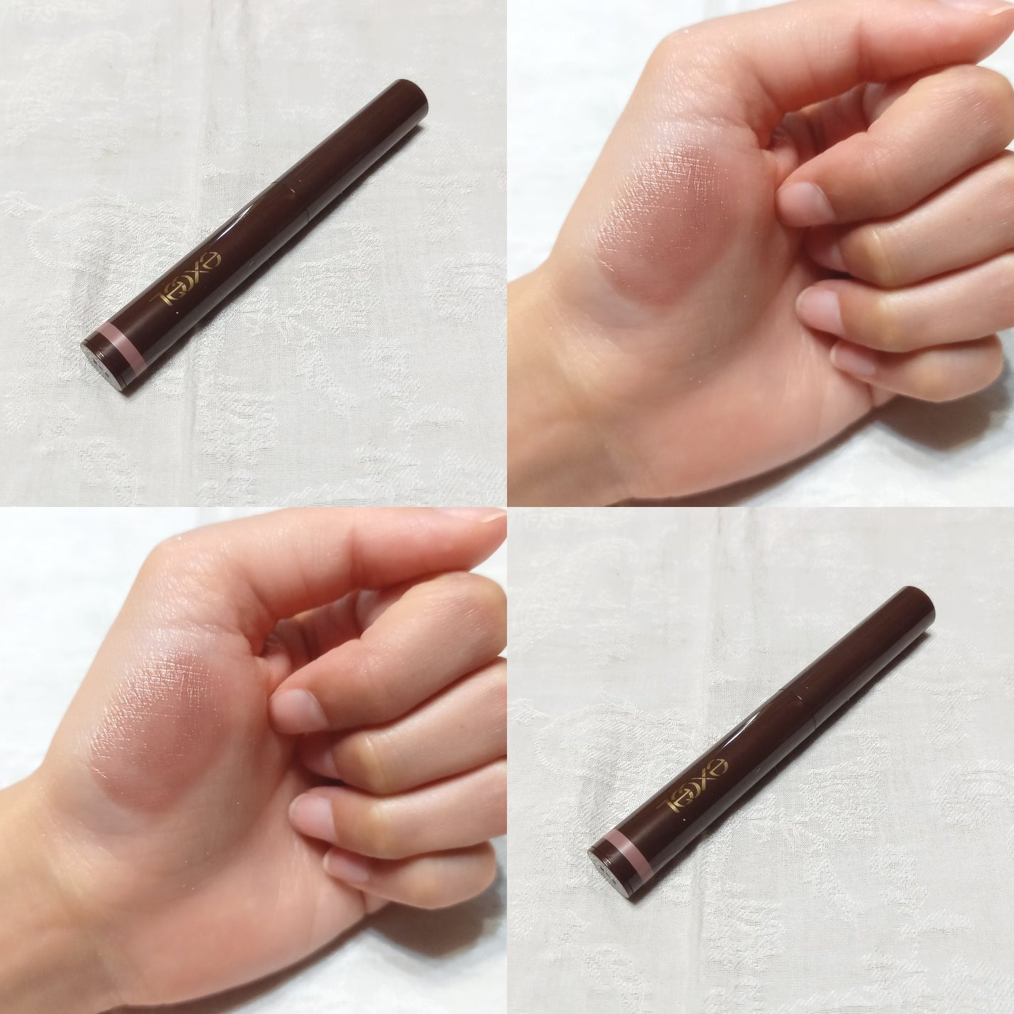 グリームオンフィットシャドウ/excel/スティックアイシャドウを使ったクチコミ(2枚目)