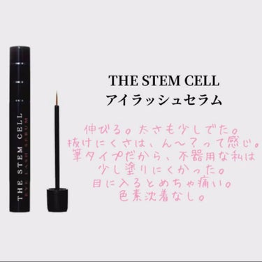 アイラッシュセラム/THE STEM CELL/まつげ美容液を使ったクチコミ（3枚目）