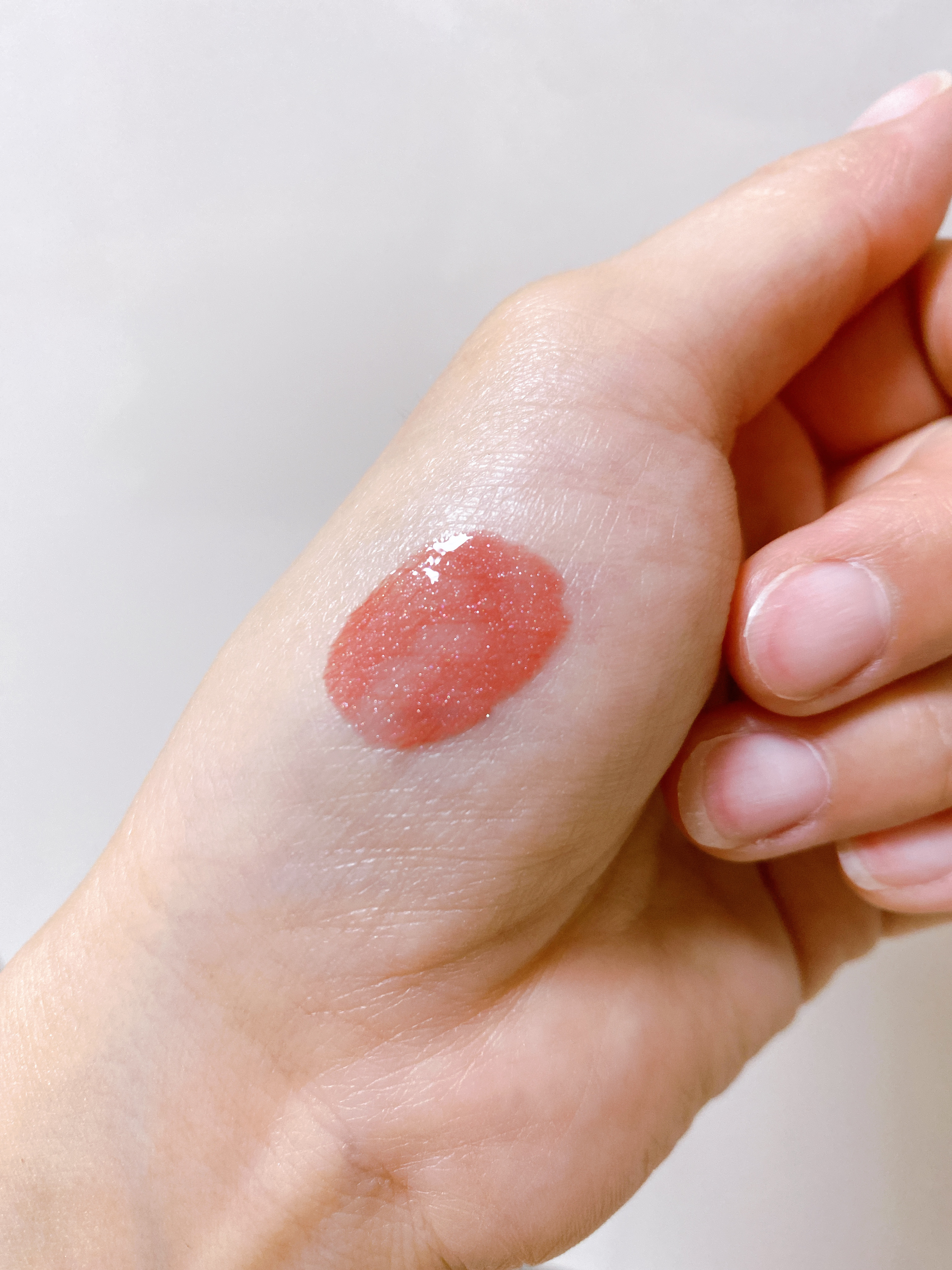 ボリュームパールキッスグロス/Dinto/リップグロスを使ったクチコミ（2枚目）