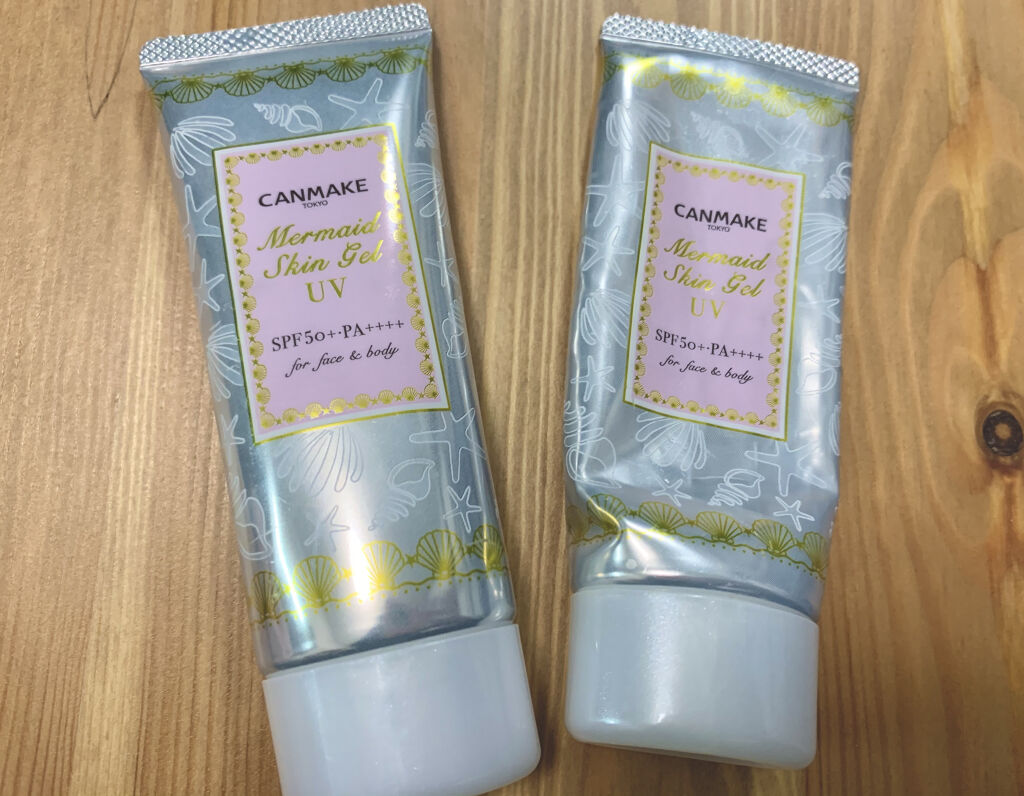 マーメイドスキンジェルUV/キャンメイク/日焼け止めジェルを使ったクチコミ（1枚目）