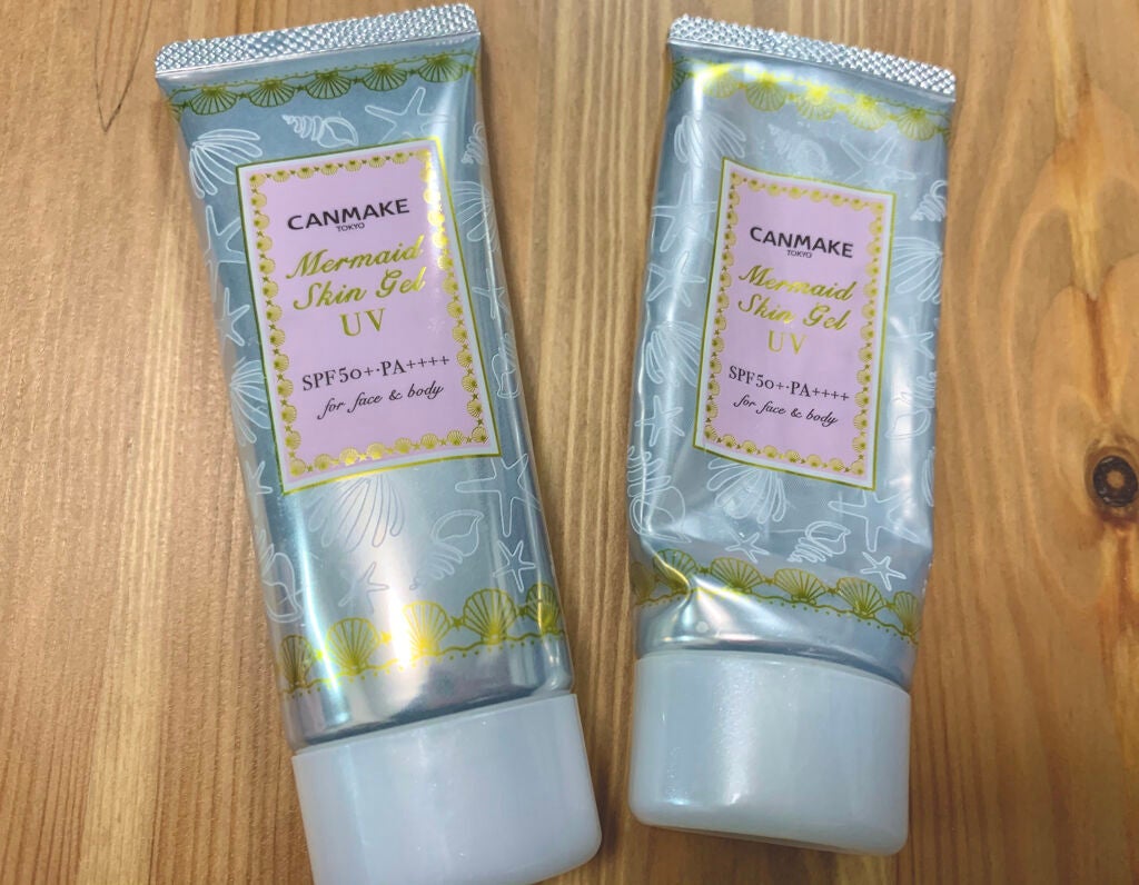 マーメイドスキンジェルUV/キャンメイク/日焼け止めジェルを使ったクチコミ(1枚目)