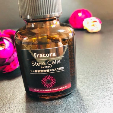 ヒト幹細胞培養エキス原液 15ml/fracora/美容液を使ったクチコミ（2枚目）