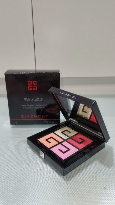 レッド・ライト・パレット/GIVENCHY/アイシャドウパレットを使ったクチコミ（3枚目）