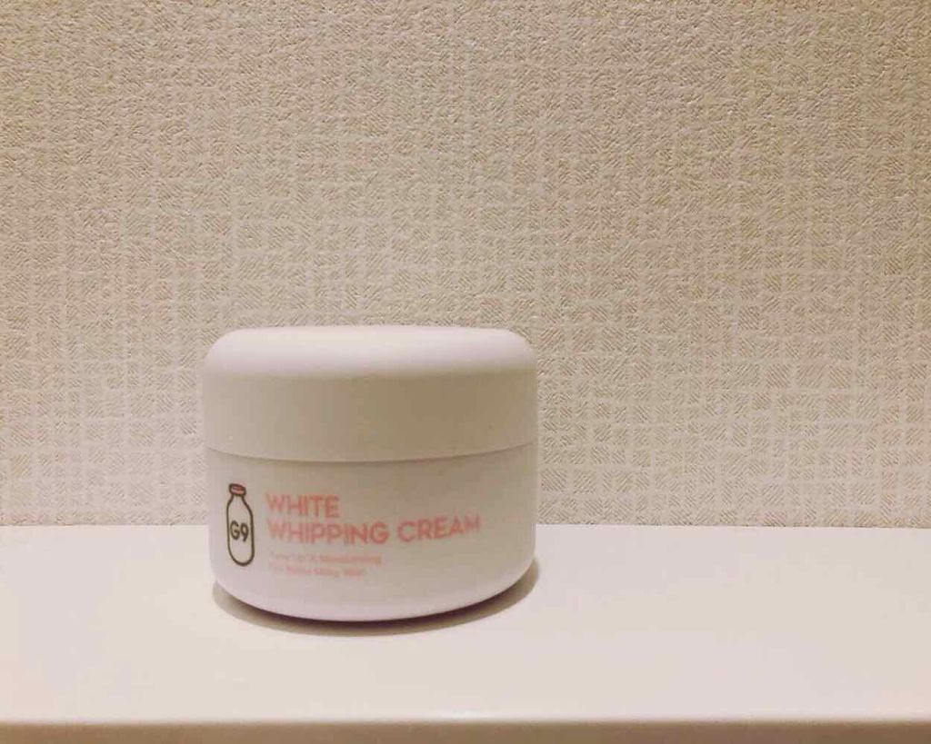 WHITE WHIPPING CREAM(ウユクリーム)/G9SKIN/化粧下地を使ったクチコミ（1枚目）