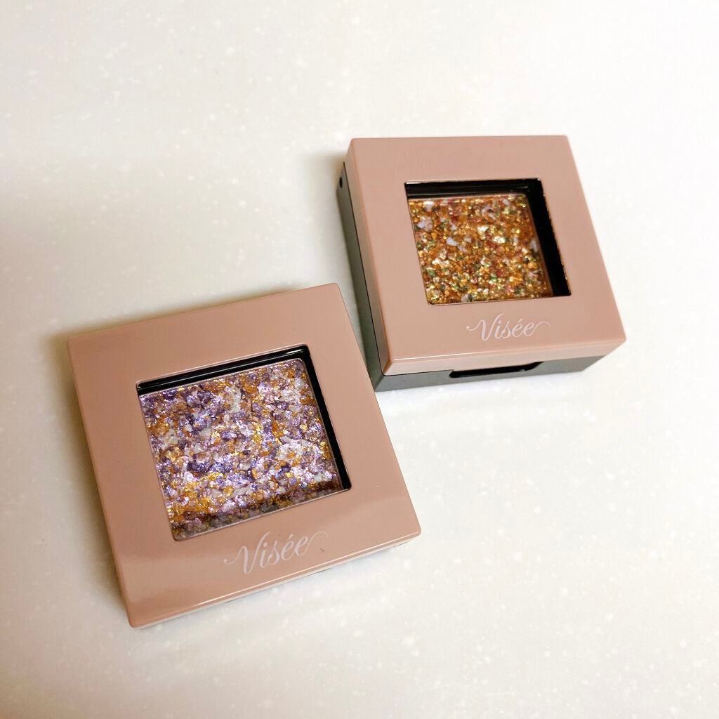 リシェ オーロラグリッター アイズ/Visée/ジェル・クリームアイシャドウを使ったクチコミ(1枚目)