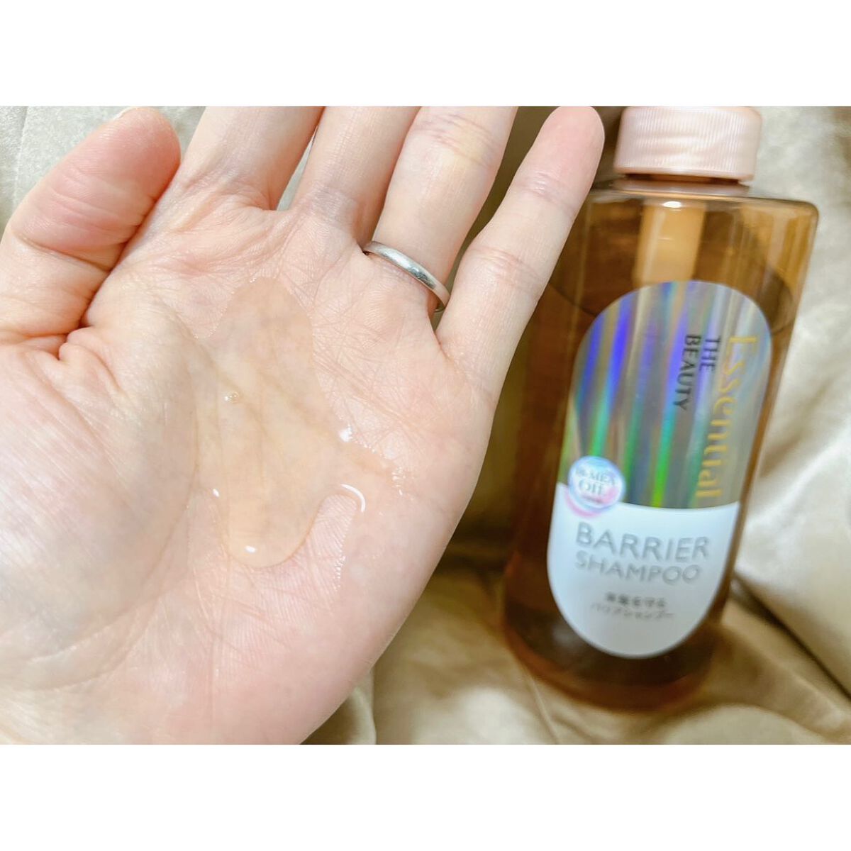 ザビューティ 髪のキメ美容素髪を守る バリアシャンプー/コンディショナー/エッセンシャル/シャンプー・コンディショナーを使ったクチコミ(2枚目)
