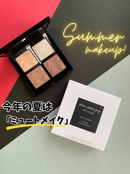 アイスカルプト/shu uemura/アイシャドウパレットを使ったクチコミ(1枚目)