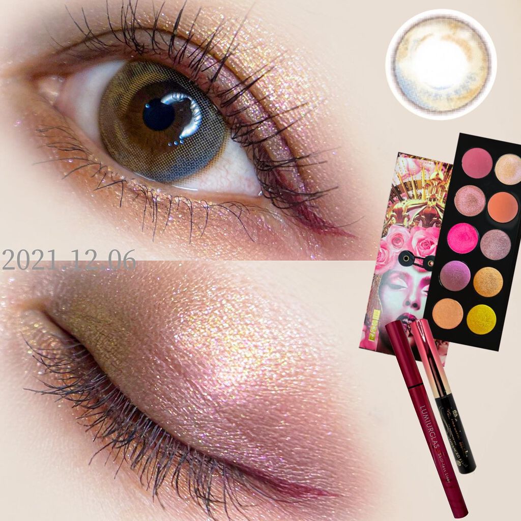 i-shaアイシャ Season Eye フォール/蜜のレンズ/カラーコンタクトレンズを使ったクチコミ（1枚目）