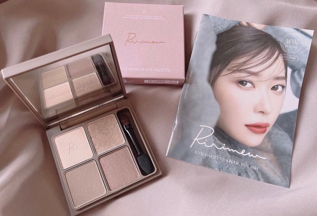 kurumi on LIPS 「ririmewのアイパレットの新色💗色味がかわいいᐡ。•·̫•..」(1枚目)