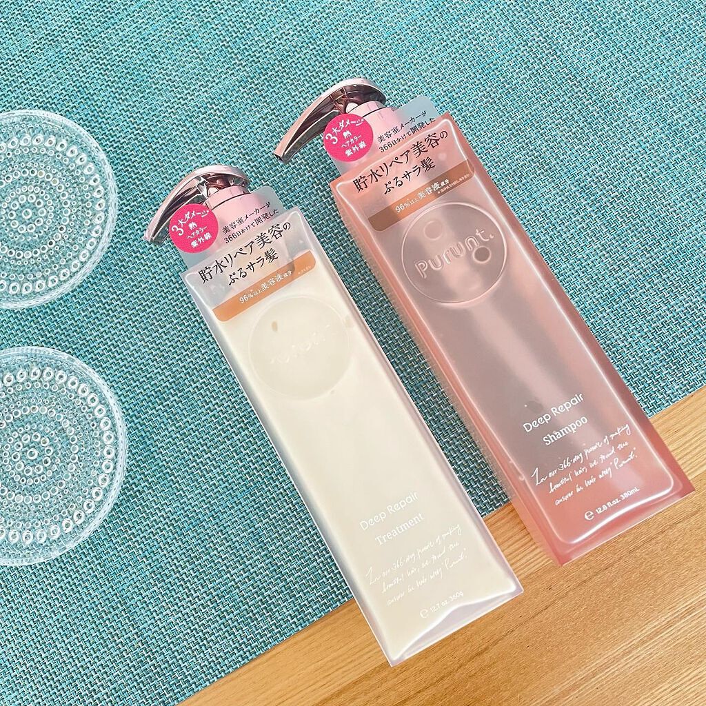 プルント ディープリペア美容液シャンプー/トリートメント/Purunt./市販シャンプーを使ったクチコミ(3枚目)