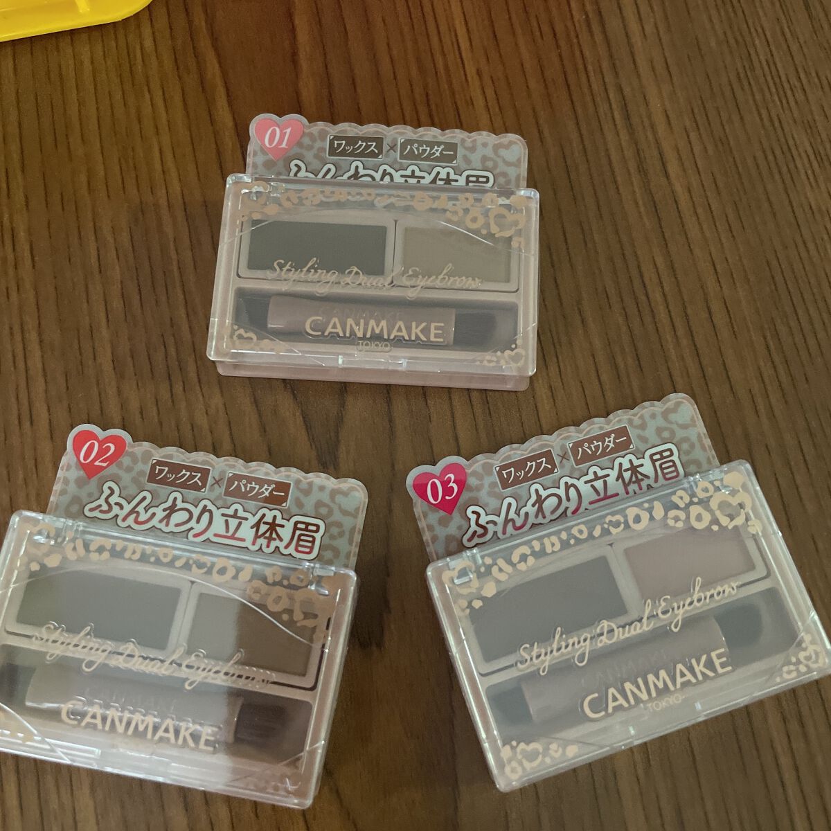 スタイリングデュアルアイブロウ/キャンメイク/アイブロウを使ったクチコミ（2枚目）