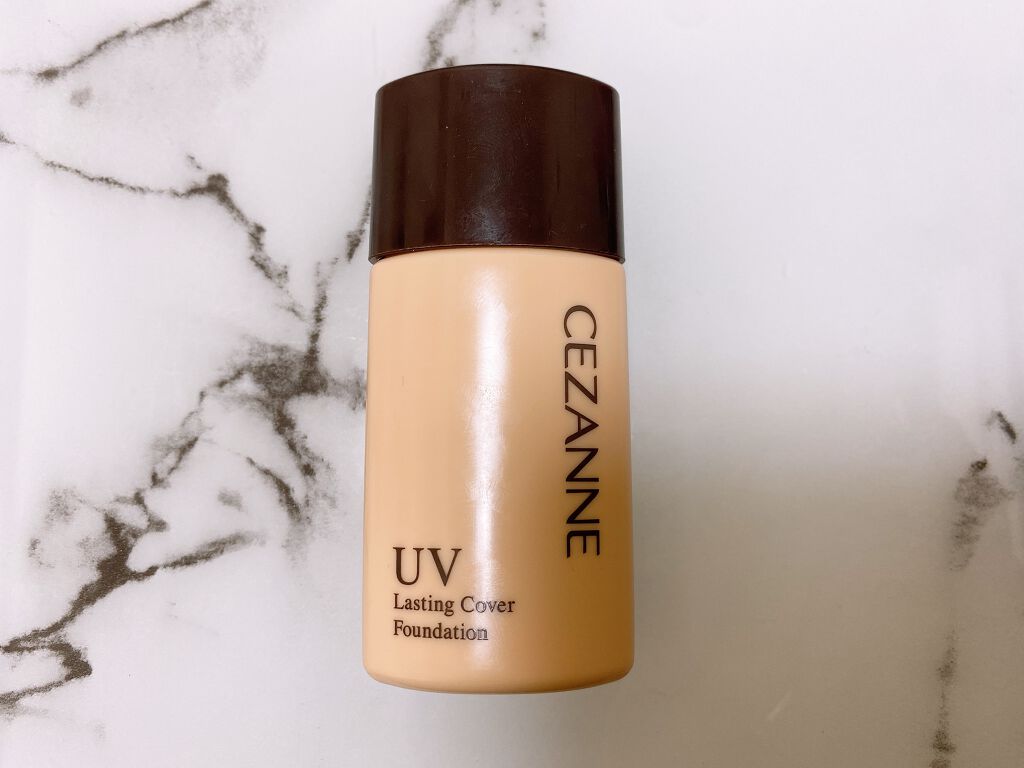 ラスティングカバーファンデーション/CEZANNE/リキッドファンデーションを使ったクチコミ(1枚目)