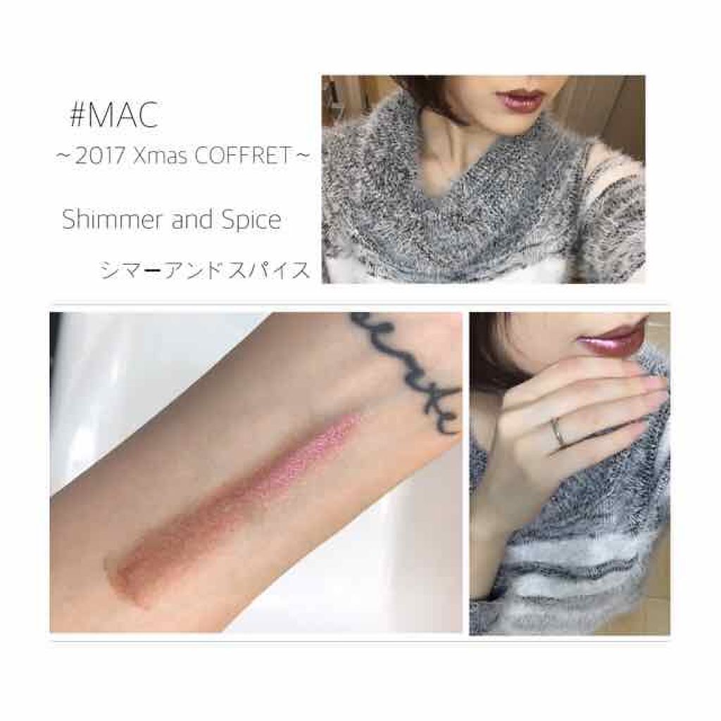 リップスティック/M・A・C/口紅を使ったクチコミ(3枚目)