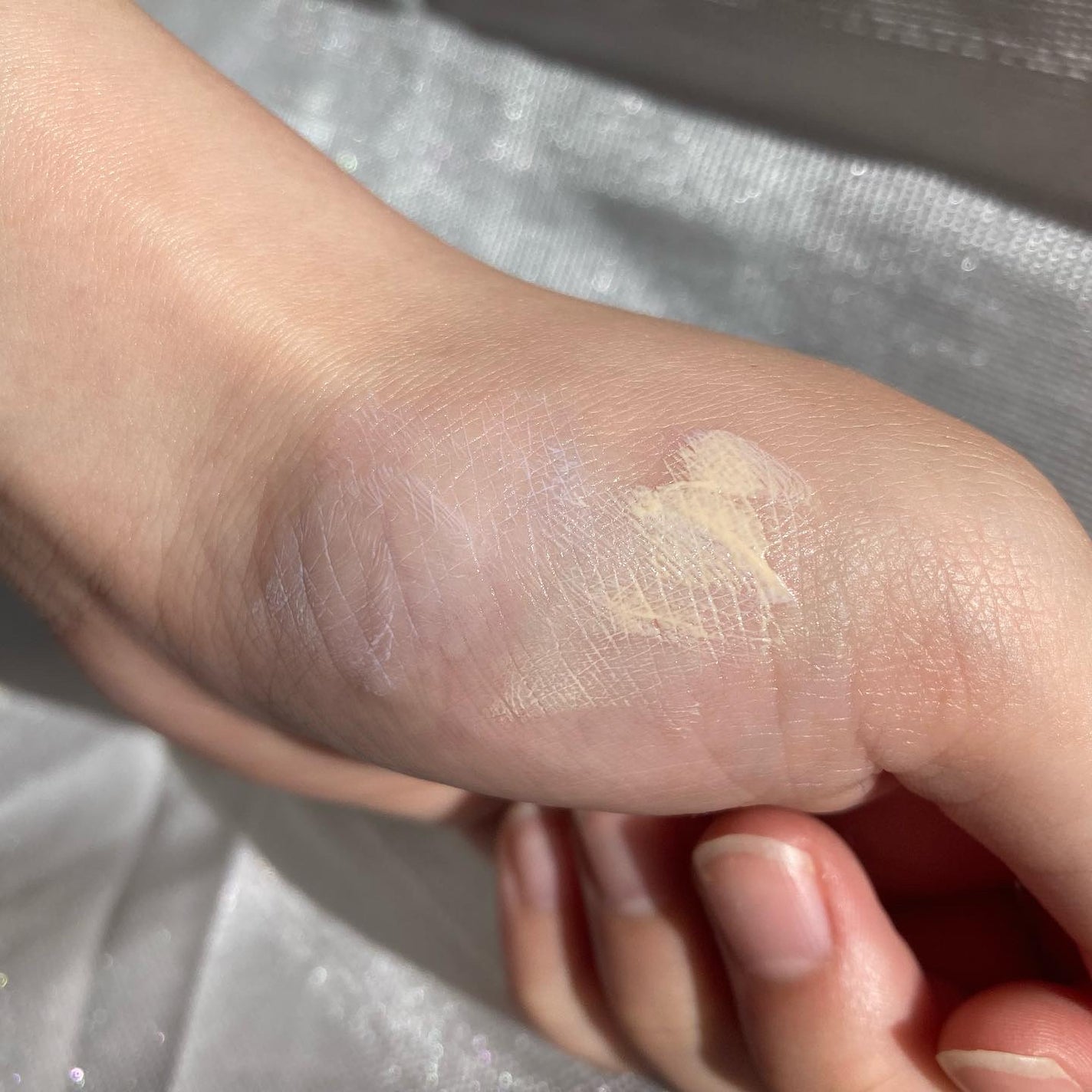 ファンデフリー サンクリーム モイスチャー/manyo/日焼け止めクリームを使ったクチコミ(4枚目)